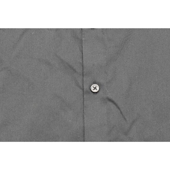 Calvin Klein Men's Black Infinite Wrinkle Free Slim Fit Dress Shirt 19 - Picture 5 of 8